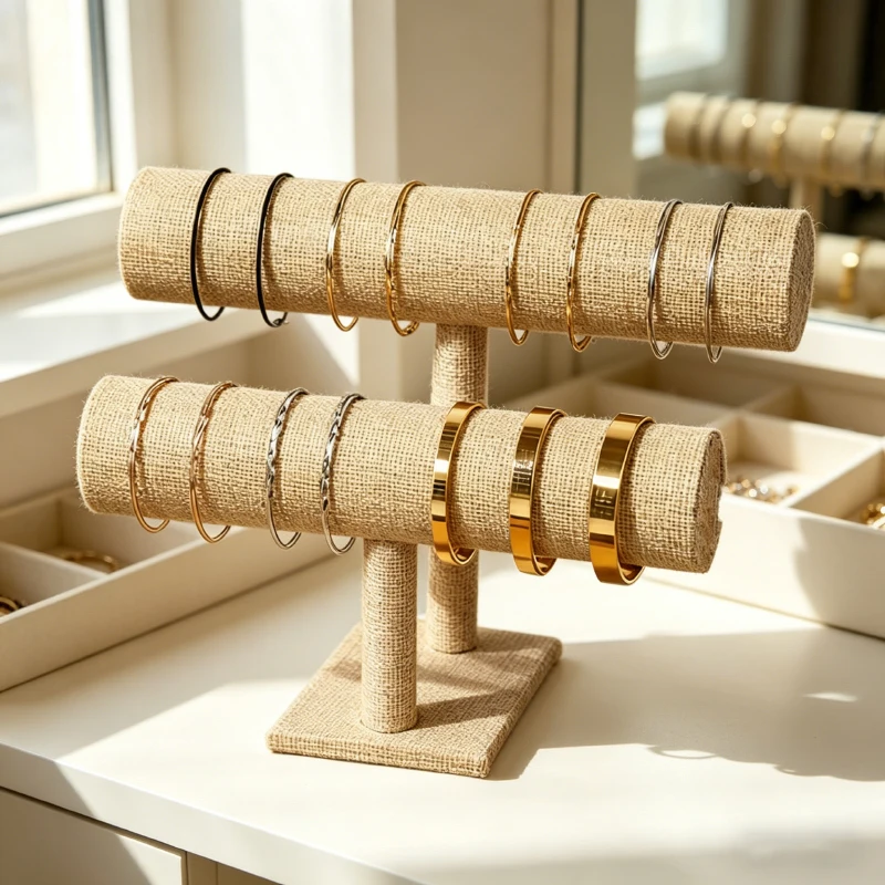 Jewelry Making Board - Dwupoziomowy stojak na biżuterię, organizer na
