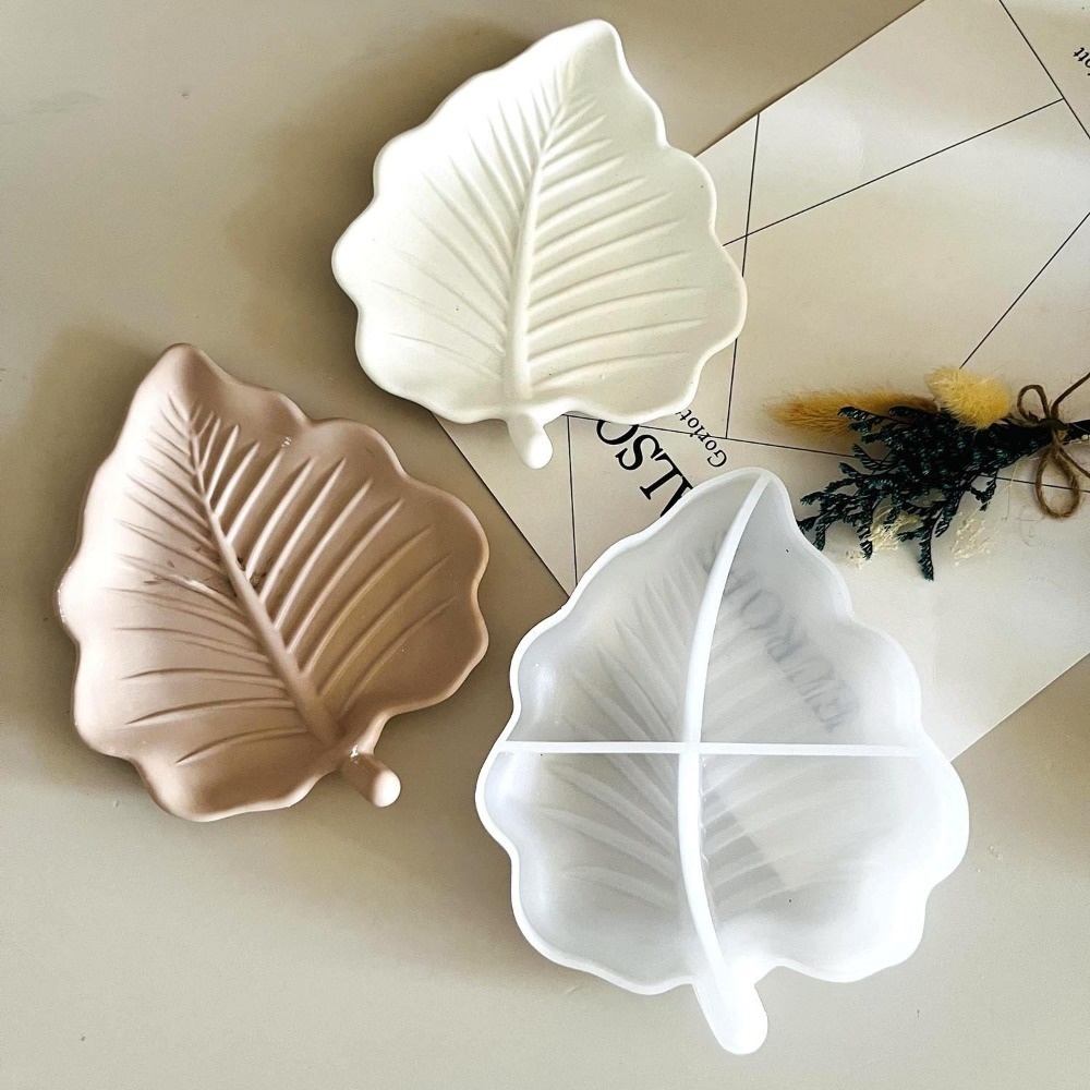 Jewelry Making Board - Forma na taca w kształcie liścia,