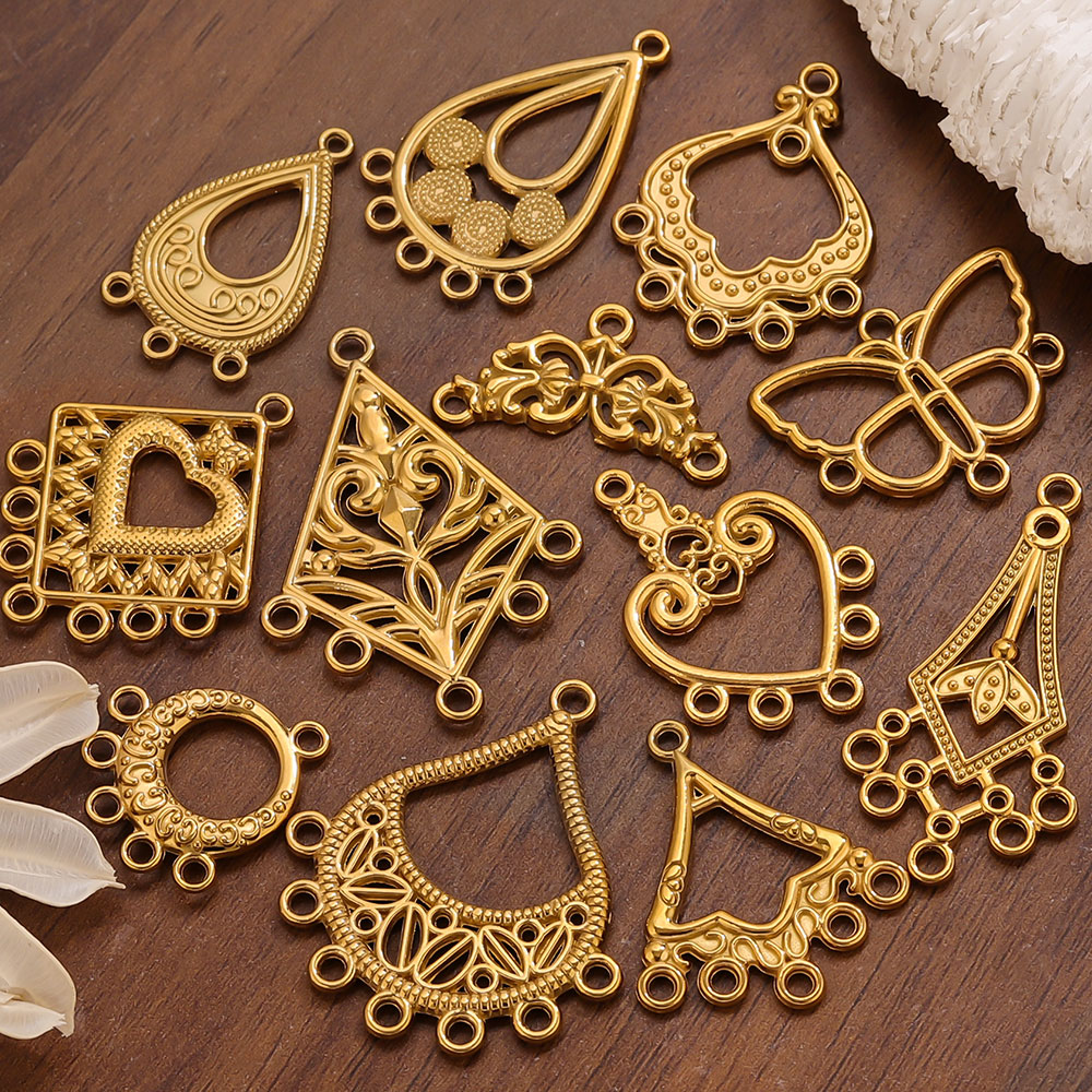 Jewelry Making Supplies Wholesale - 5 szt. Złączki do kolczyków ze