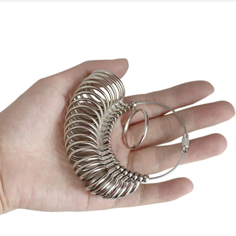 Jewelry Making Uk - Profesjonalny miernik rozmiaru pierścionków 4 w