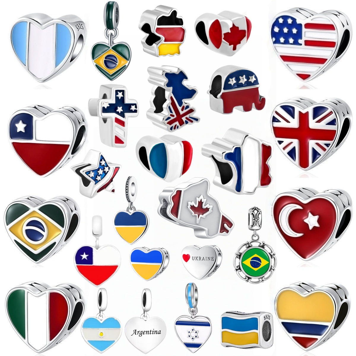 Jewelry Making Uk - Nowe zawieszki w kształcie serca z