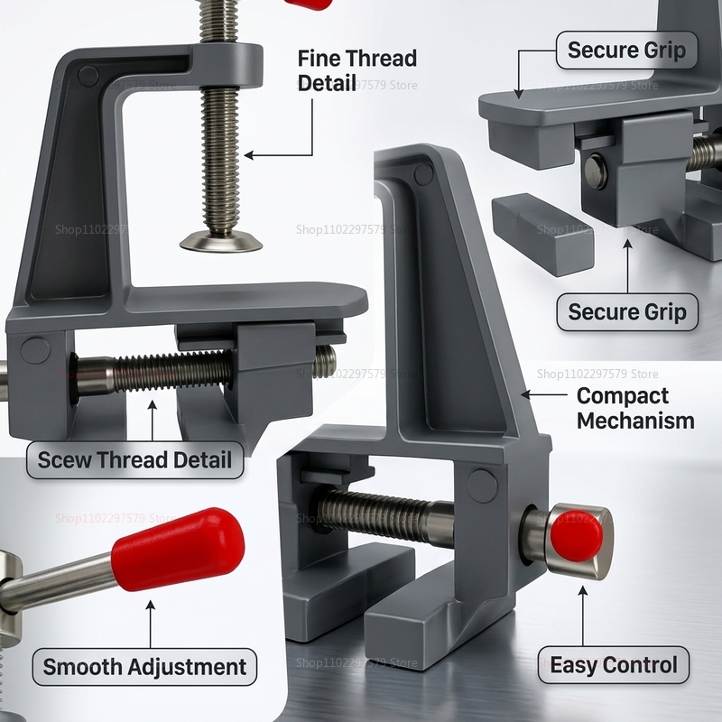 Aluminiowa Mini Imadło Stołowe – Jewelry Making Vise recenzja i cena