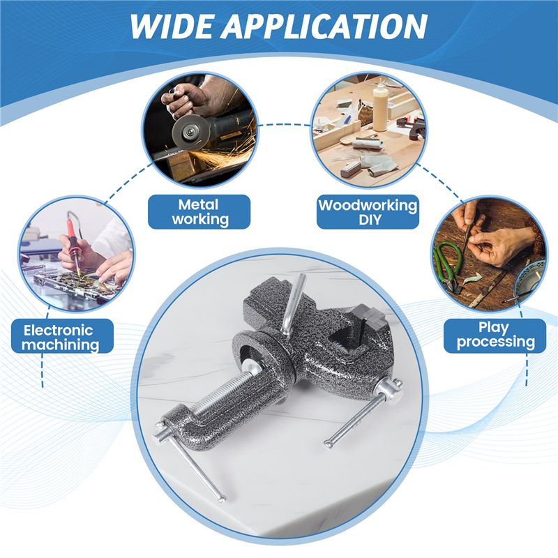 Imadło stołowe AC88-50Type 360 – Jewelry Making Vise recenzja i cena