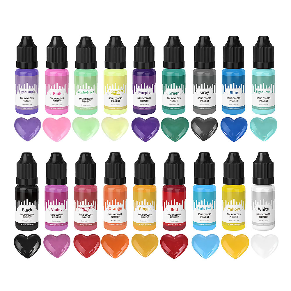 18 kolorów 10ml Macaron stały  – Jewelry Making Education recenzja i cena