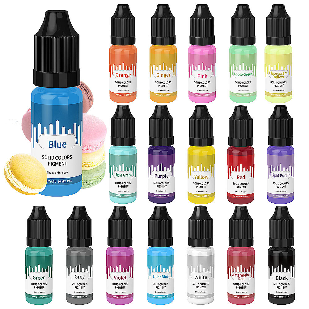 18 kolorów 10ml Macaron stały  – Jewelry Making Education recenzja i cena