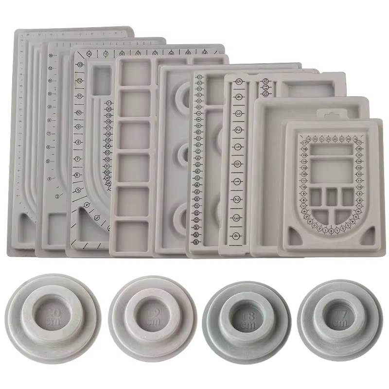 1PC Szara flokowana tablica z  – Jewelry Making Education recenzja i cena