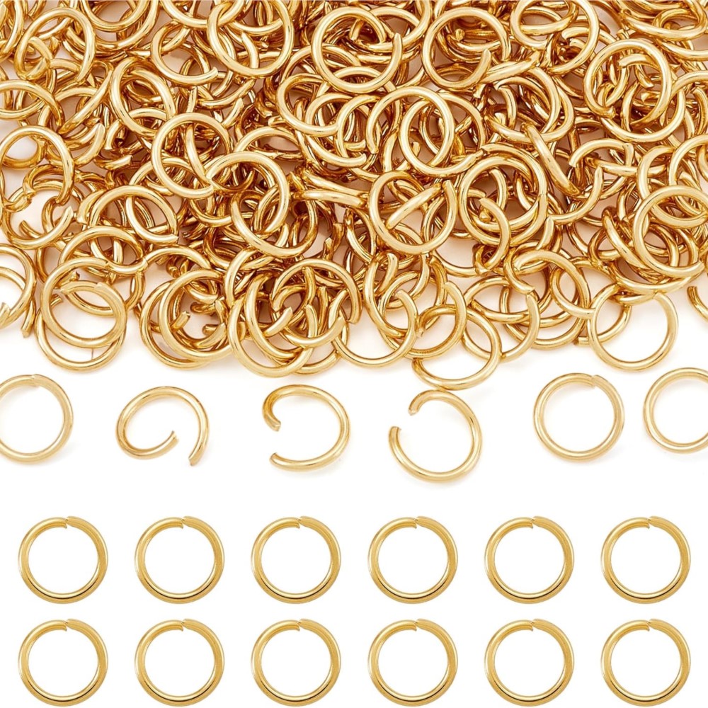 200/400 szt. Metalowe Złote Ot – Jewelry Making Supplies Wholesale recenzja i cena