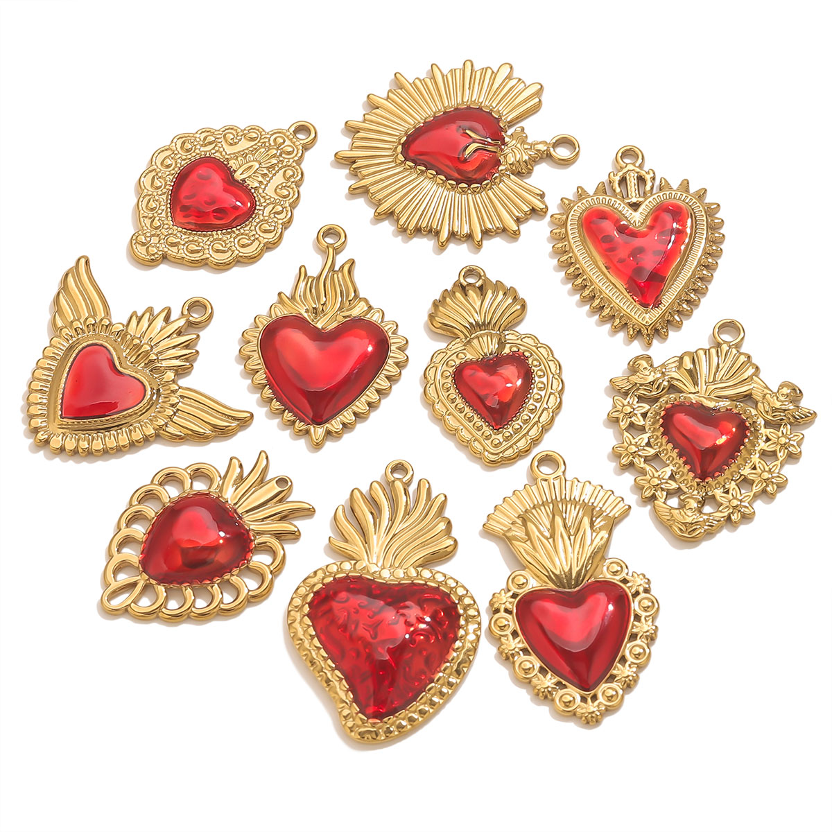 3 szt. Zawieszki ze stali nier – Jewelry Making Supplies Wholesale recenzja i cena