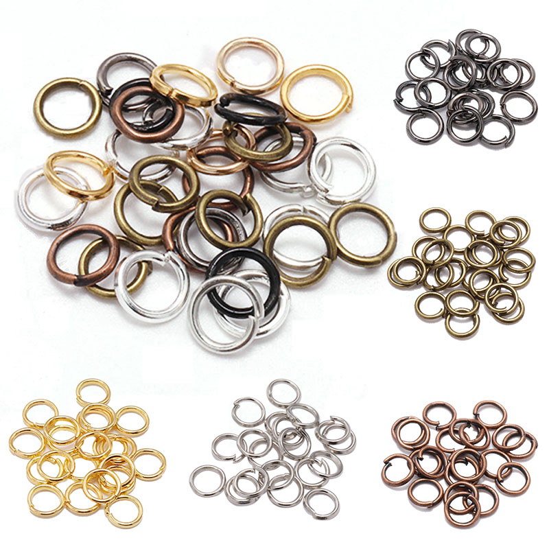 50/100/200 szt. Kółka łączniko – Jewelry Making Supplies Wholesale recenzja i cena